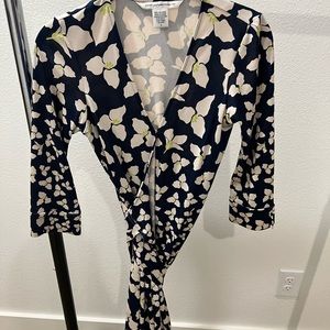 DVF classic wrap dress